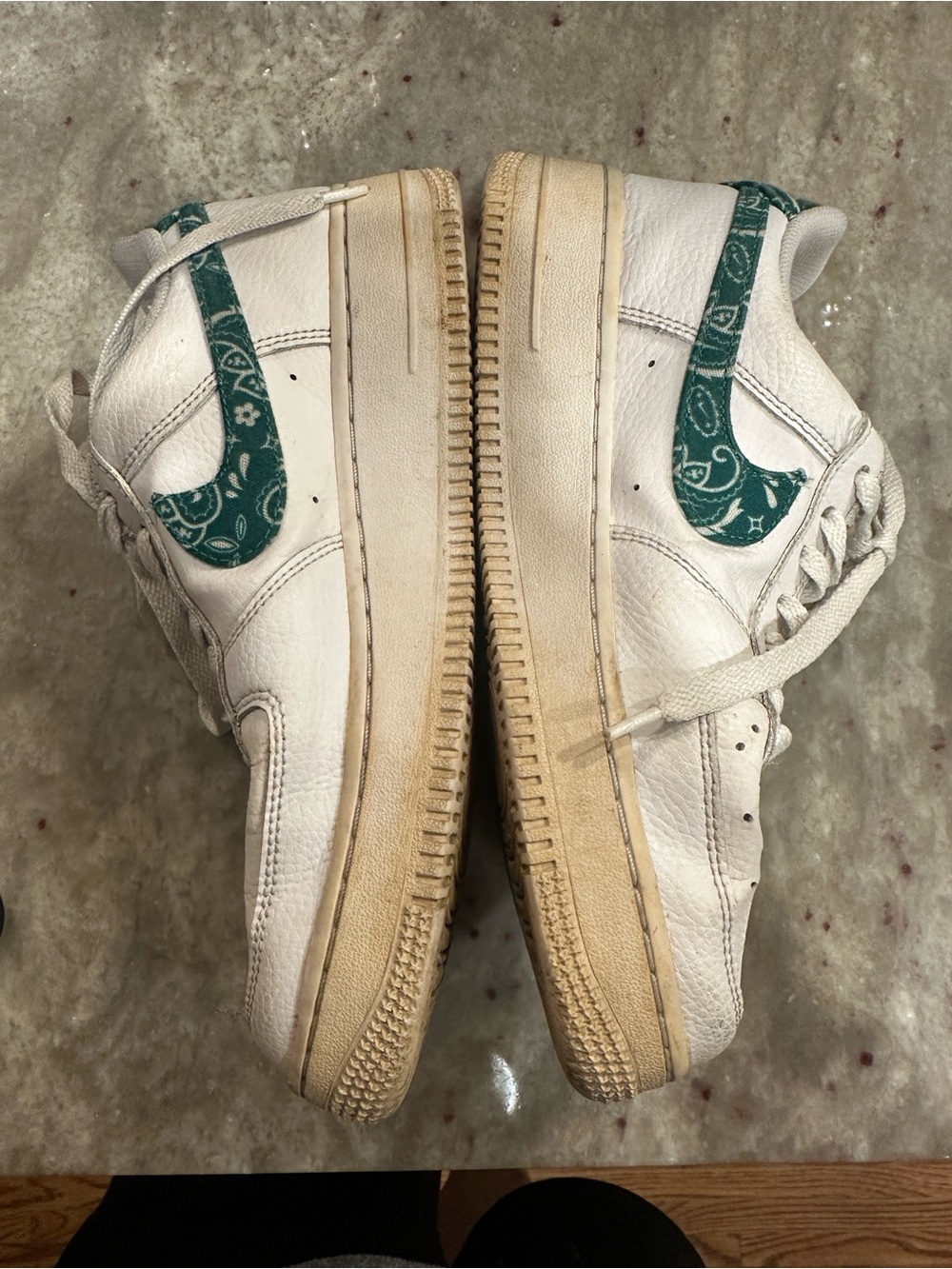 Nike Air Force 1 Low '07 Essential White Green Paisley